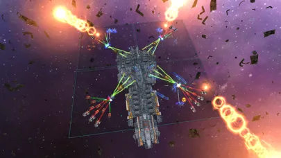 Space Ships WAR: 3D Battles TD Screenshots