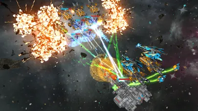 Space Ships WAR: 3D Battles TD Screenshots