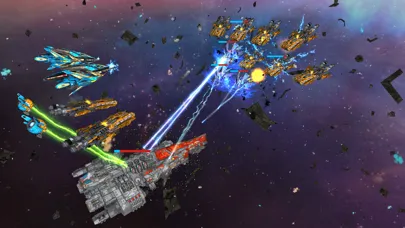 Space Ships WAR: 3D Battles TD Screenshots