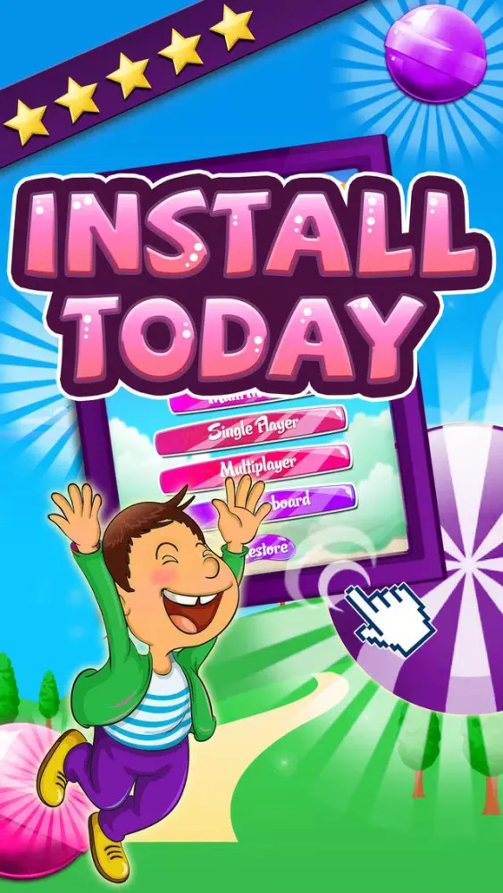 Candy Blitz 2015 - Soda Pop Match 3 Mania Puzzle Game Screenshots