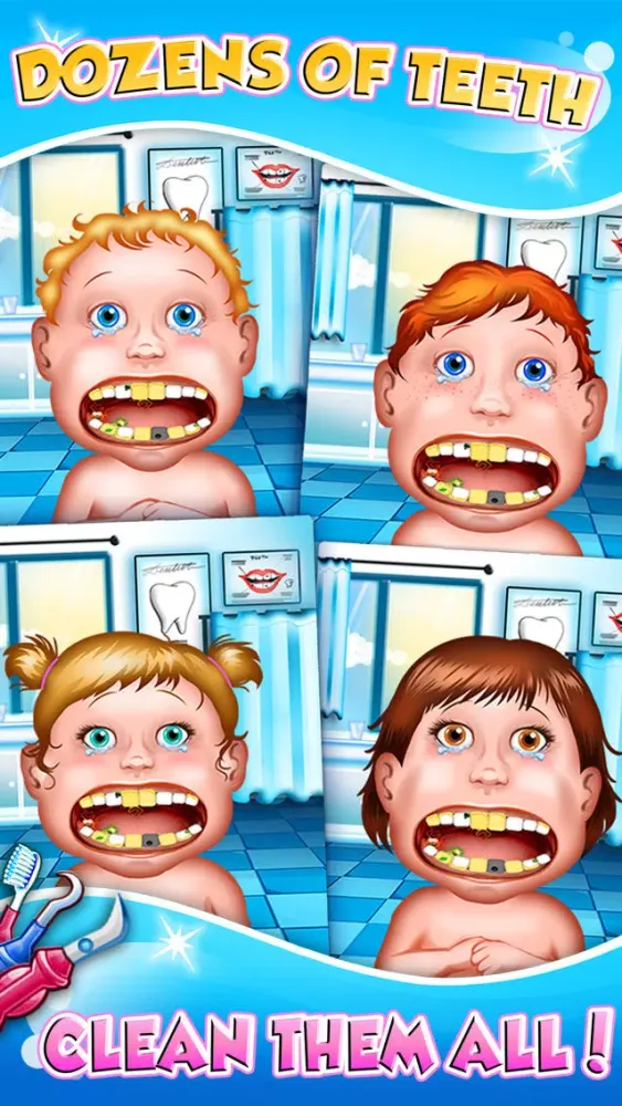 Capturas de pantalla de Dentist New-born Baby - mommy's crazy doctor office & little kids teeth