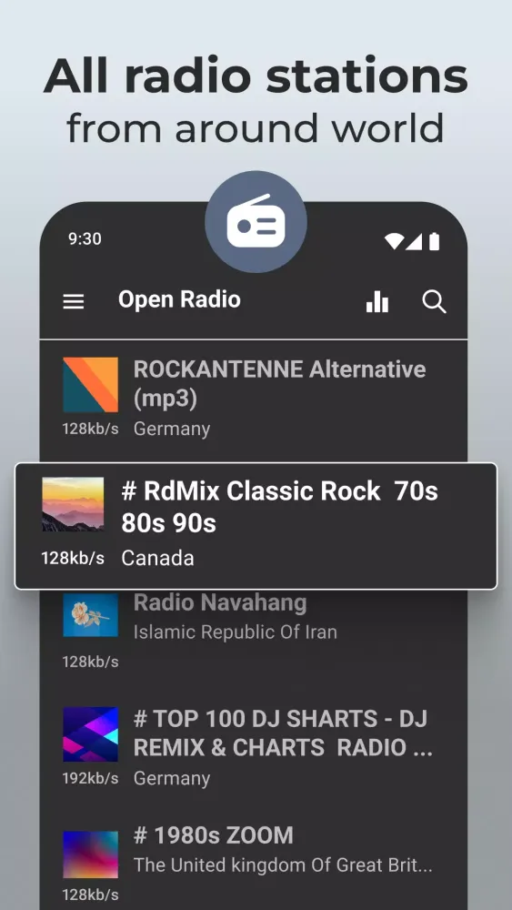 Open Radio应用截图