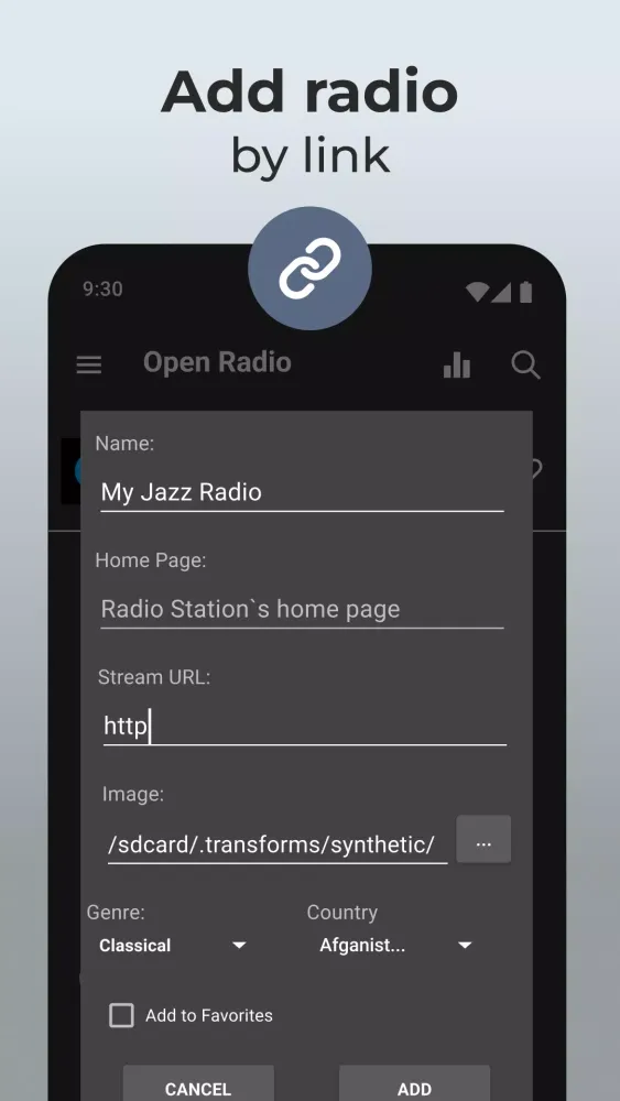 Open Radio应用截图