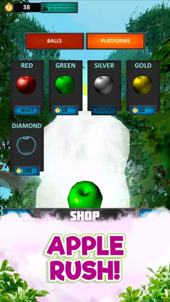 Apple Fall - Bounce Control سکرین شاٹس