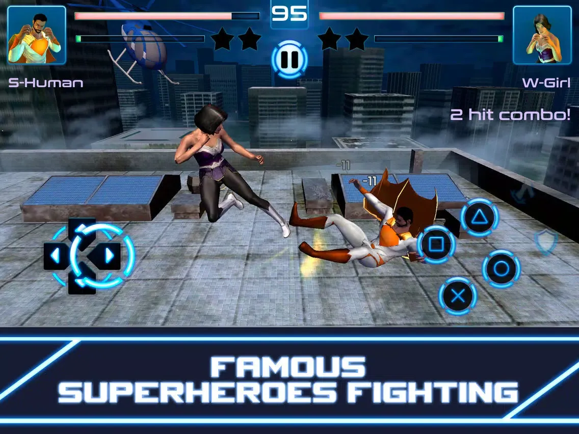 Capturas de pantalla de Superhero Unjust Fighting iPad 
