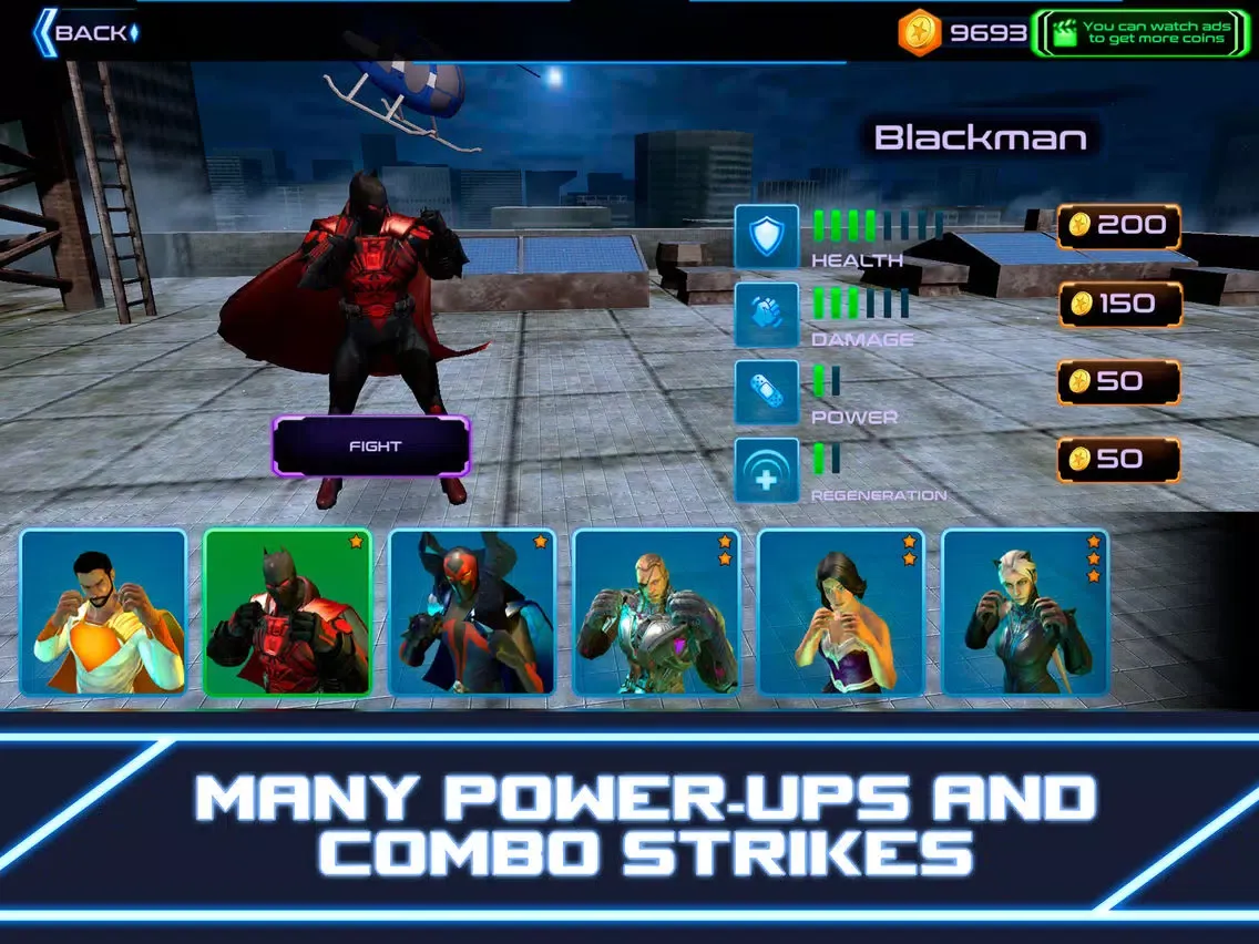 Capturas de pantalla de Superhero Unjust Fighting iPad 