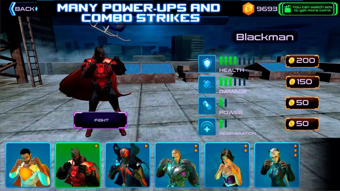 Capturas de pantalla de Superhero Unjust Fighting