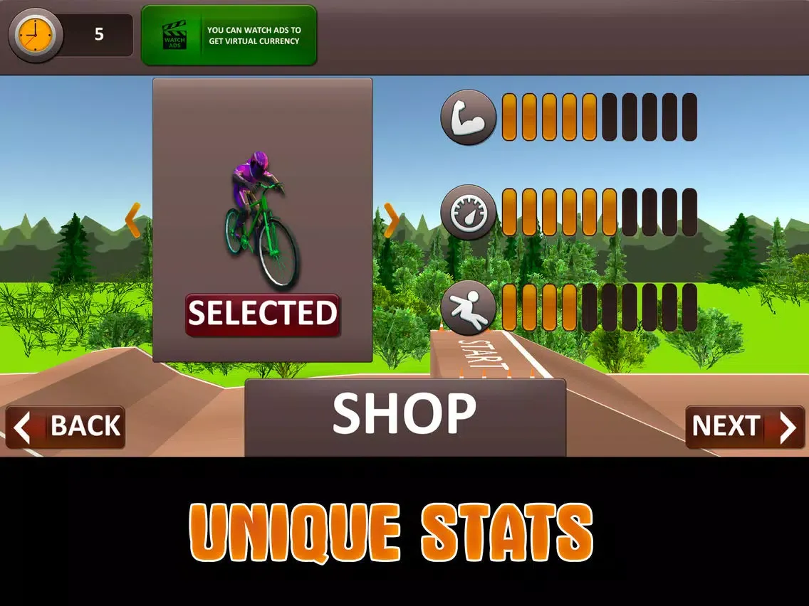 Capturas de pantalla de BMX Knacks - Stunt Racing iPad 