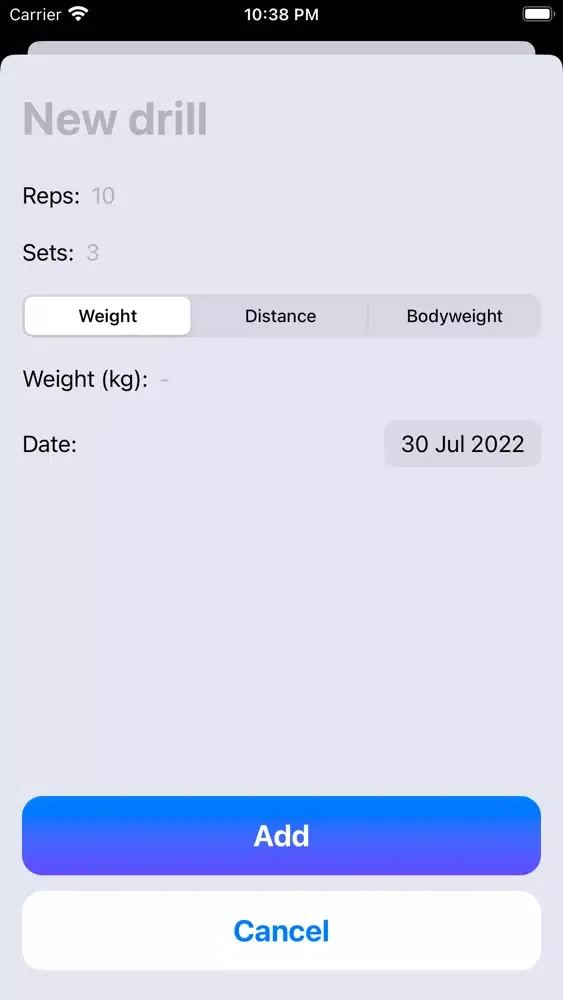 Gym Records: Simple Tracker سکرین شاٹس