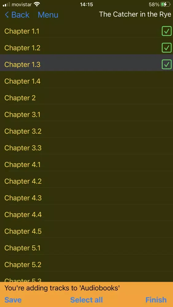 Bookmark Player Screenshots