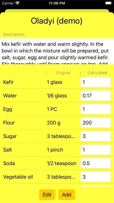 ภาพหน้าจอของ FlexRecipes