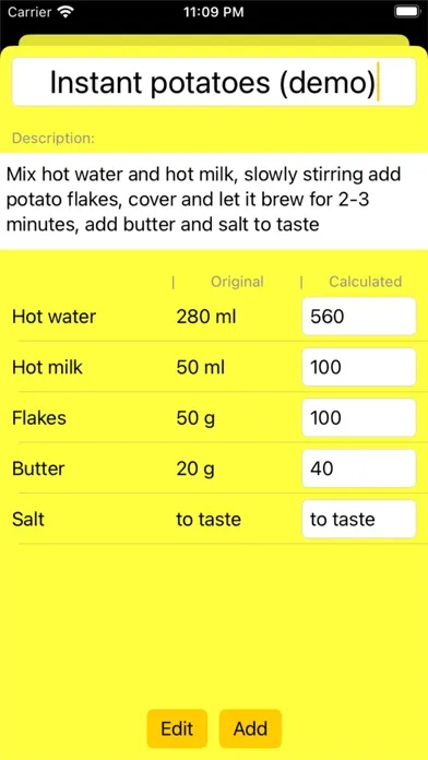 ภาพหน้าจอของ FlexRecipes