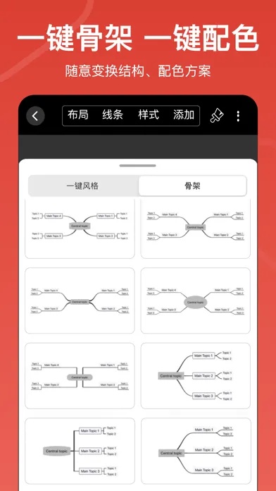 Screenshot di SuperMind: Mind Mapping