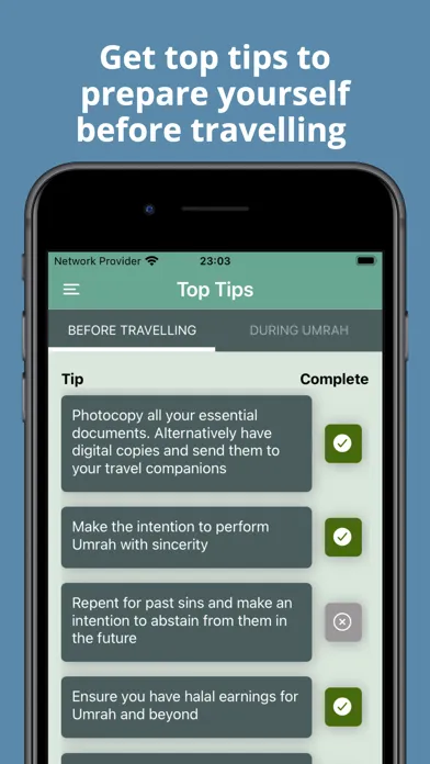 Tangkapan skrin Simple Umrah Guide