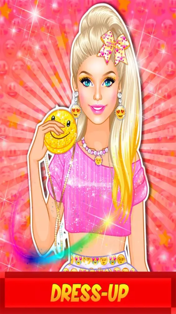 Cute Girl - Makeup And DressUp سکرین شاٹس