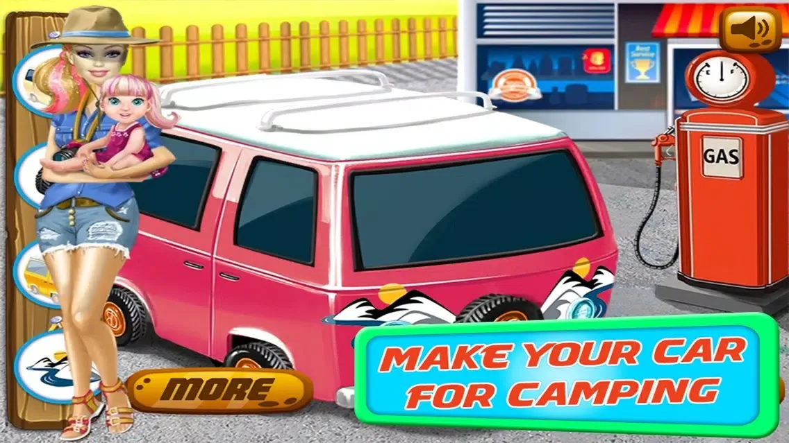 صور Family Going To Camping Kids Games
