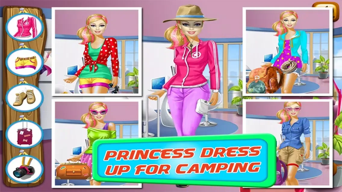 صور Family Going To Camping Kids Games