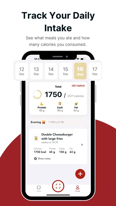Kalo - Calorie Scanner Ekran Görüntüleri