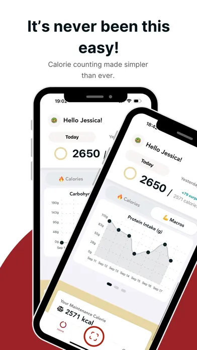 Kalo - Calorie Scanner Ekran Görüntüleri