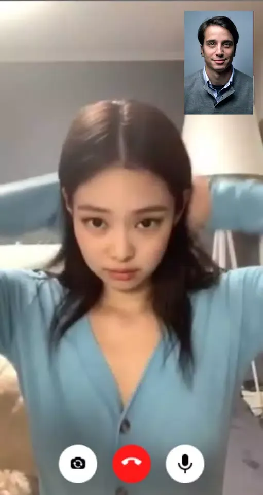 Blackpink Fake Video Call Screenshots