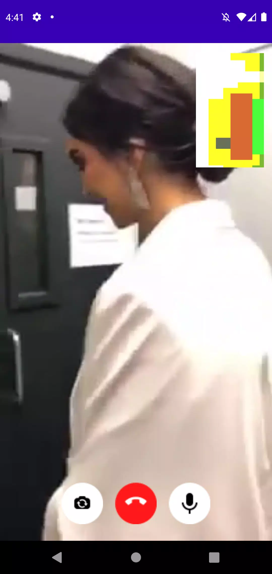 Deepika Padukone Video Call Screenshots