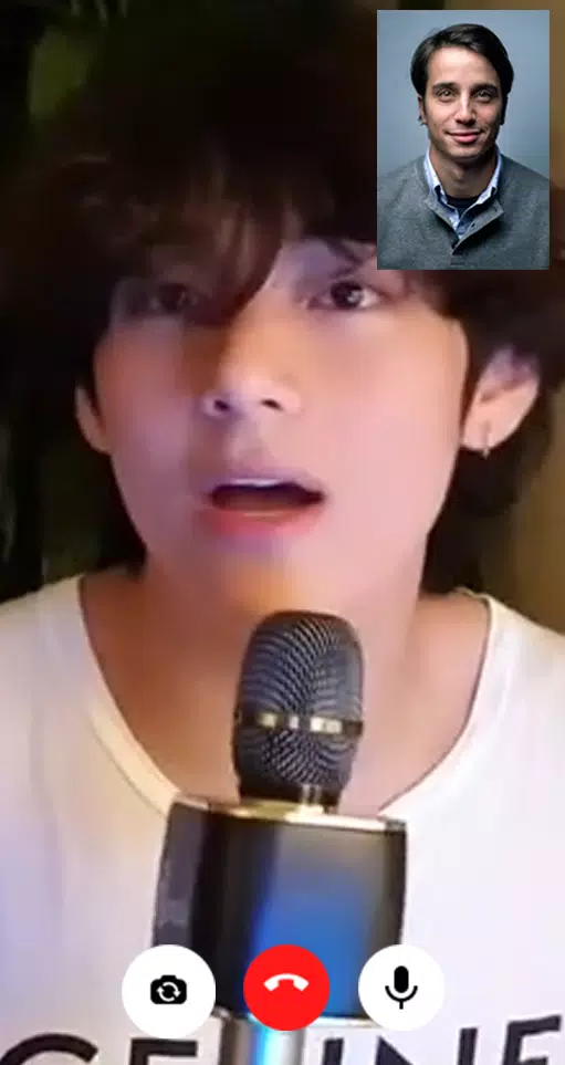 Kim Taehyung Fake Video Call Screenshots