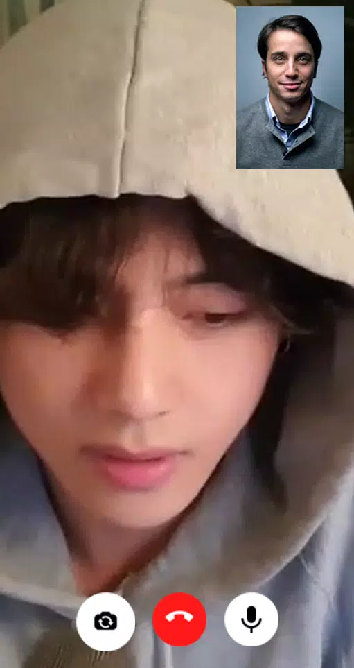 Kim Taehyung Fake Video Call Screenshots