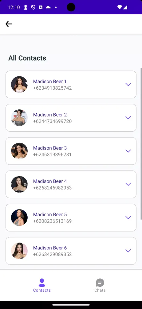 Madison Beer Fake Video Call Ekran Görüntüleri
