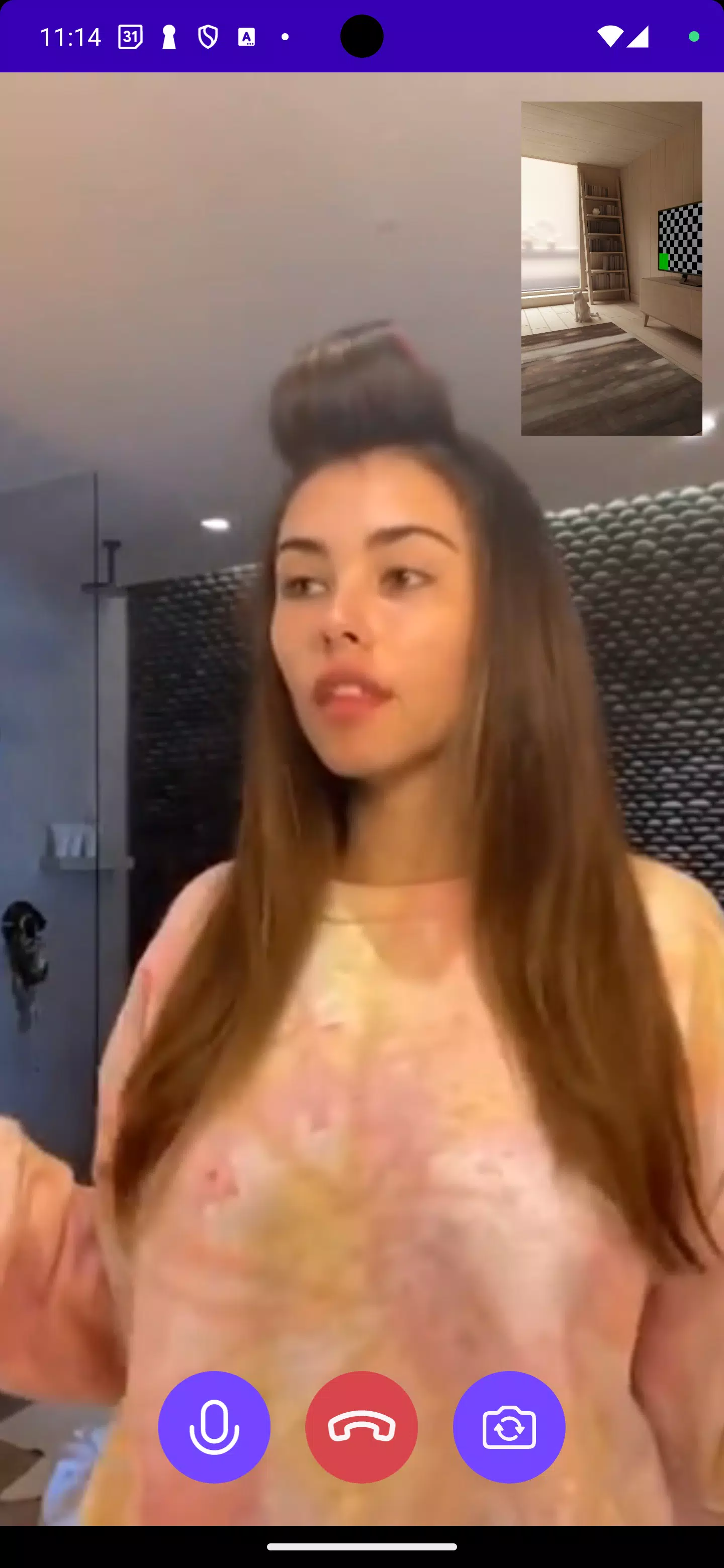 Madison Beer Fake Video Call Screenshots