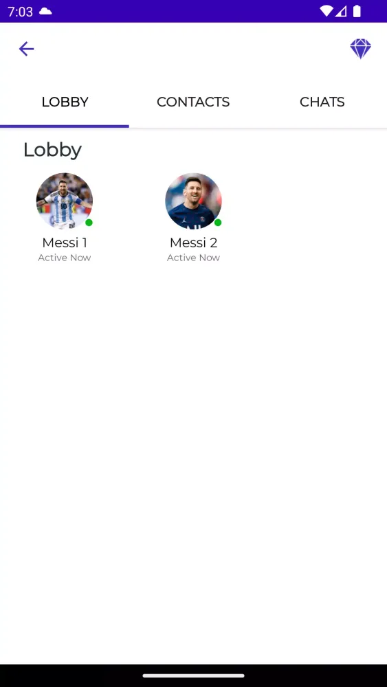 Lionel Messi Fake Video Call Ekran Görüntüleri