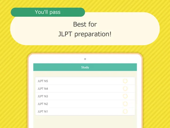 JLPT Study MANABI MIRAI iPad  سکرین شاٹس
