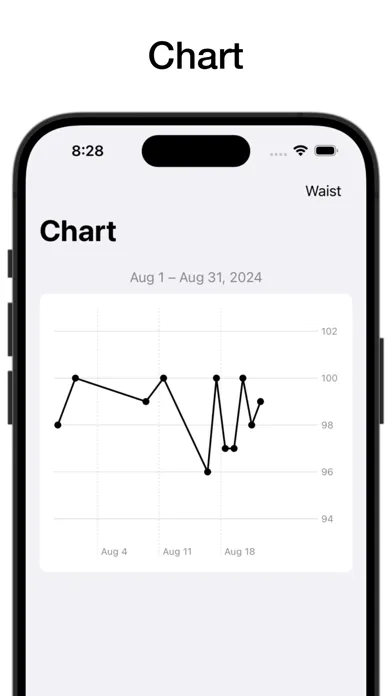 Captures d'écran de BodyLog - Track Anything
