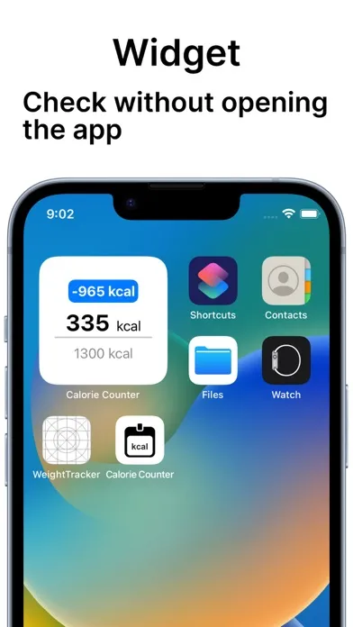 Ảnh chụp màn hình của Calorie Counter Daily