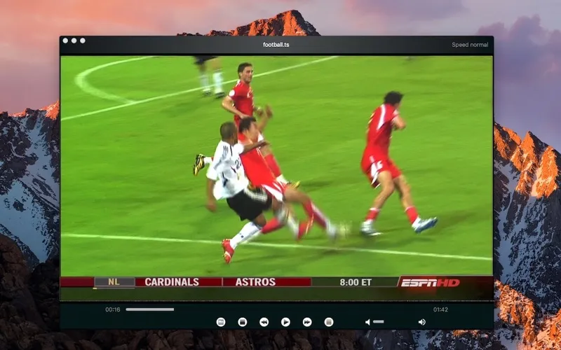Tangkapan skrin IPTV Player