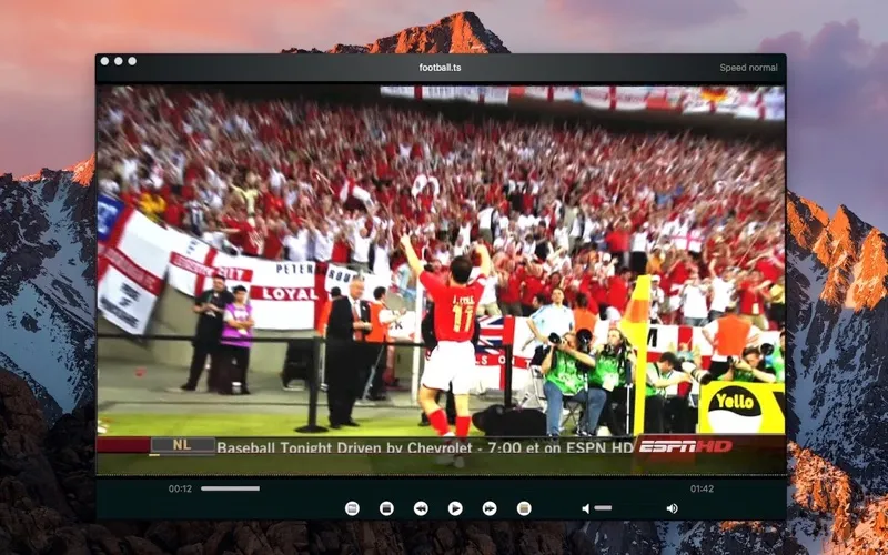 Tangkapan skrin IPTV Player