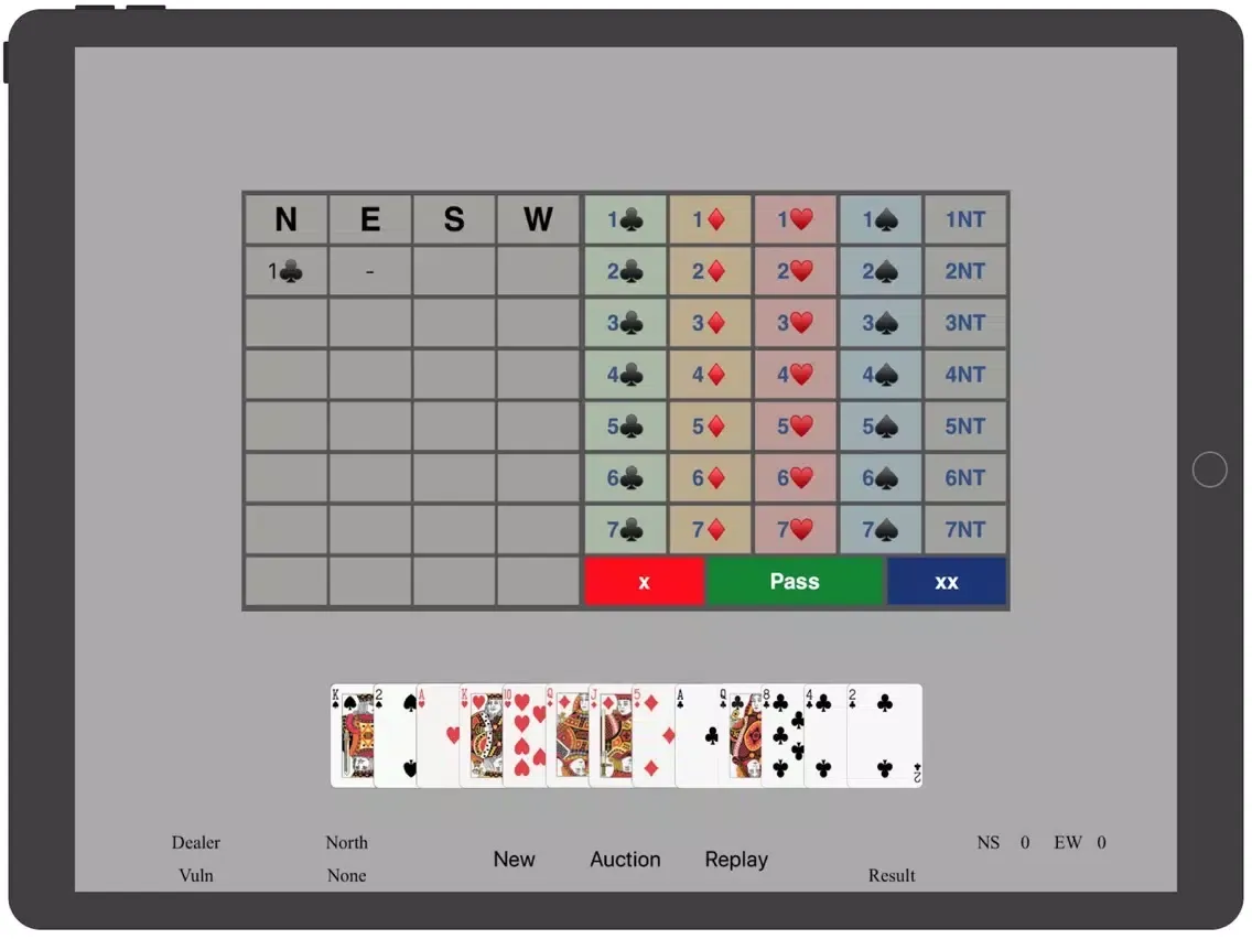 Capturas de tela do Pocket Bridge iPad 