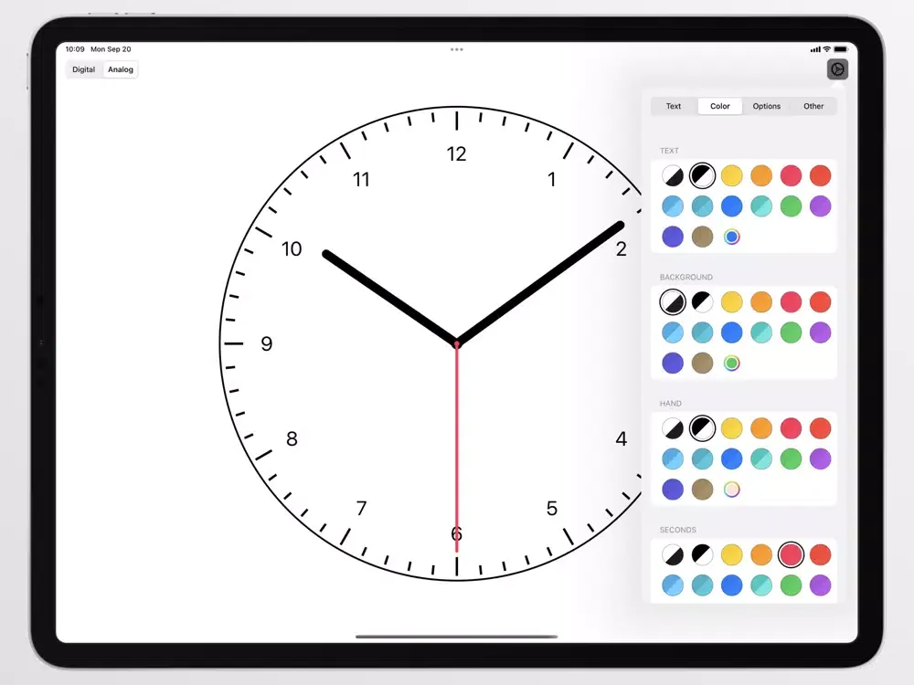Stand -Clock App iPad  스크린샷