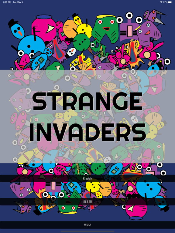 Zrzuty ekranu Strange Invaders iPad 