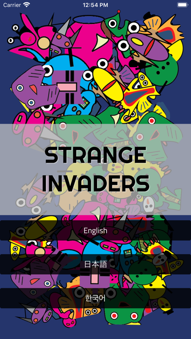 Zrzuty ekranu Strange Invaders