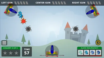 Capturas de tela do Alien Insurgency