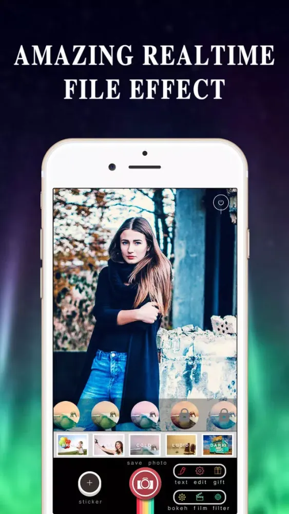 Capturas de pantalla de LUCKZ - The Lomo Photo Camera