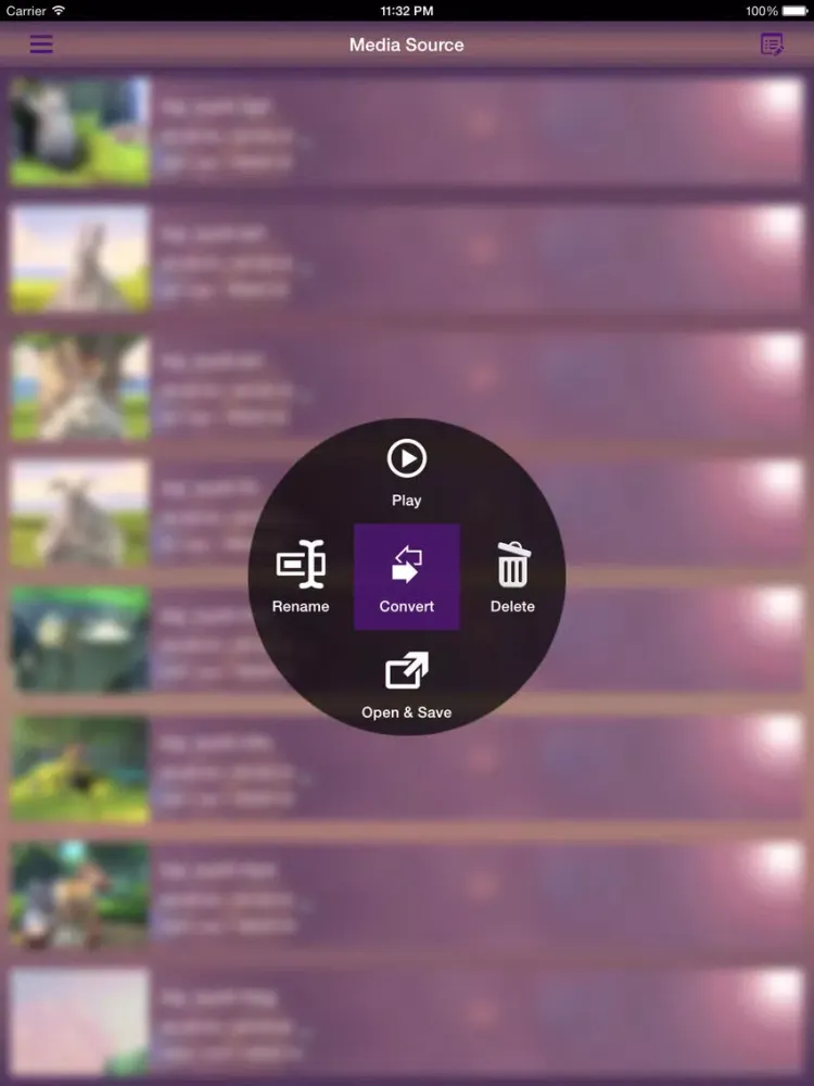 Capturas de tela do Video To Audio Pro - To mp3 iPad 