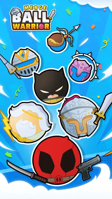Ảnh chụp màn hình của Merge Ball Warrior