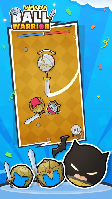 Ảnh chụp màn hình của Merge Ball Warrior