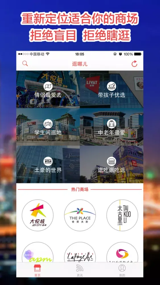 Capturas de pantalla de 逛商场－只逛满足自己需求的商场