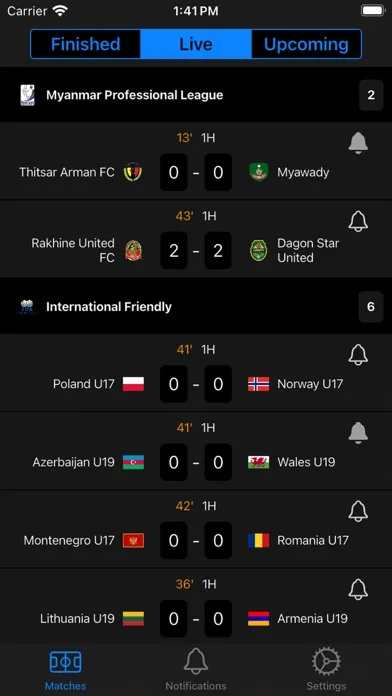Screenshot di Simple Score - Live Scores