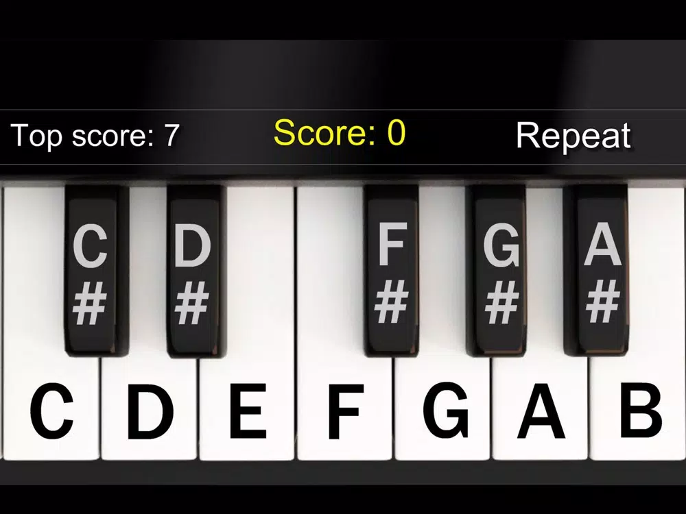 Tangkapan layar Instant Music Memory iPad 