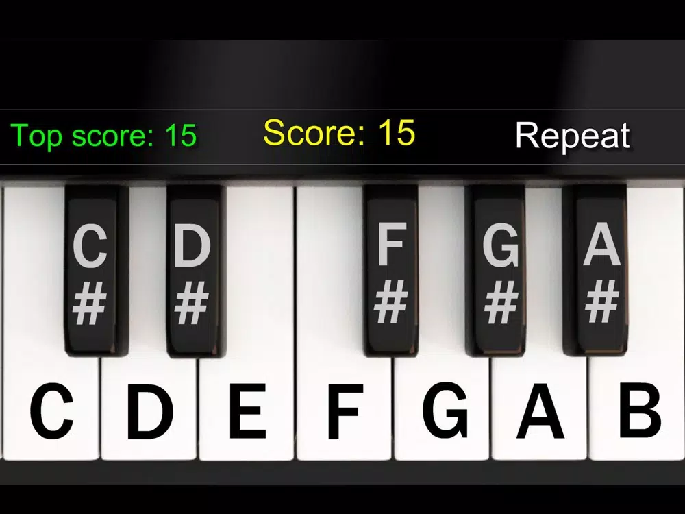 Tangkapan layar Instant Music Memory iPad 