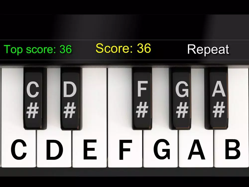 Tangkapan layar Instant Music Memory iPad 