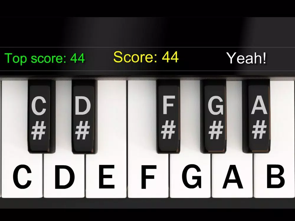 Tangkapan layar Instant Music Memory iPad 